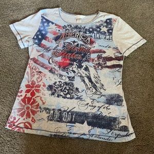 Christopher Banks Americana- America t shirt